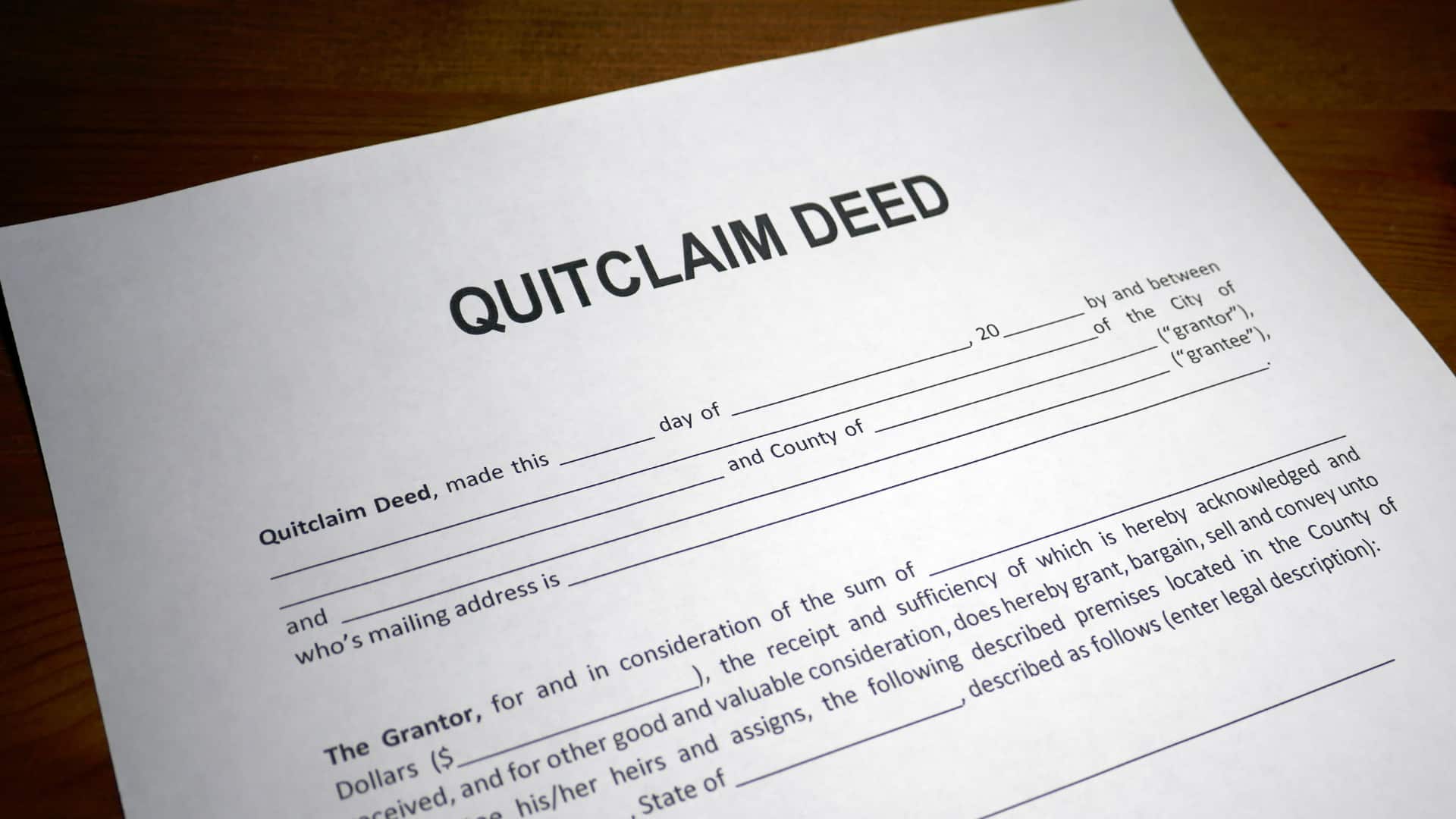 Why Quitclaim Deeds Are Rarely Used In Virginia